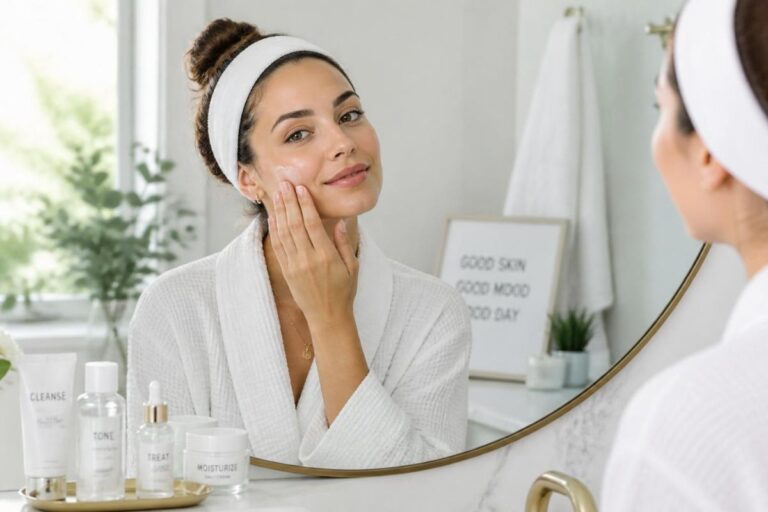 skin care morning routine