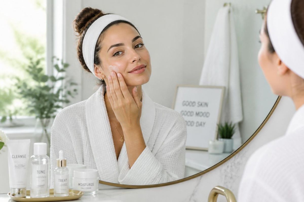 skin care morning routine